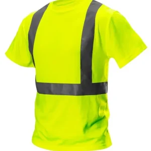 T-shirt ostrzegawczy, żółty, rozmiar M Oferta limitowana